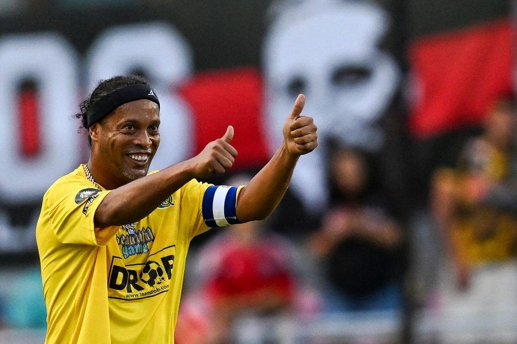 Ronaldinho's son on trial at Barcelona